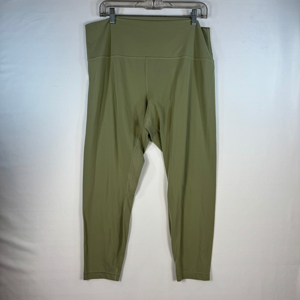 Lululemon Align High-Rise Pant 25 Olive Green Leggings Size 18